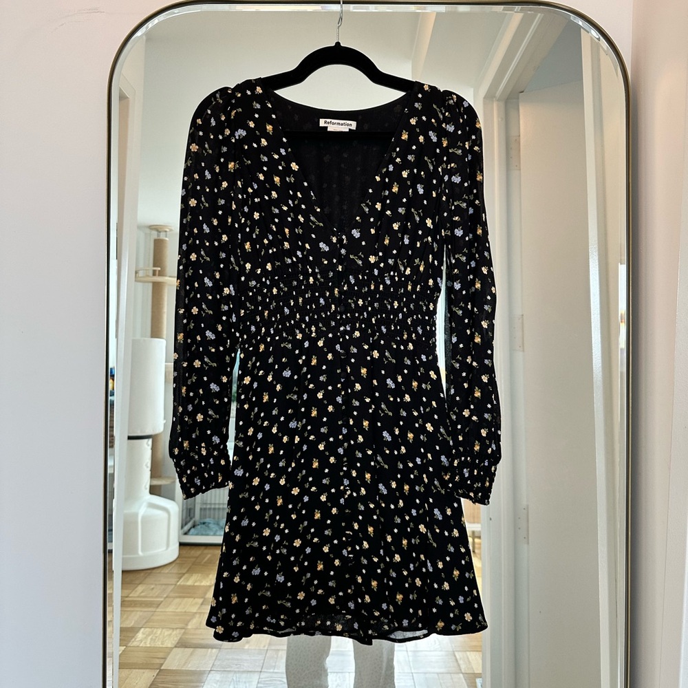 Reformation - long sleeve dress - size 4